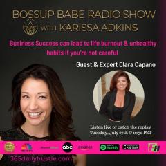BossUp Babes with Karissa Adkins: Helping Babes BossUp, ShowUp, & Thrive : Ep. 10 - Business Success can lead to life burnout & unhealthy habits if you're not careful