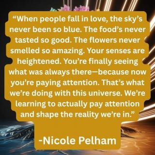 Love and Lightning with Nicole Pelham: First Comes Love, Then Comes Lightning: Love and Light Isn't Enough! Of course not this time calls for Love Lead Action
