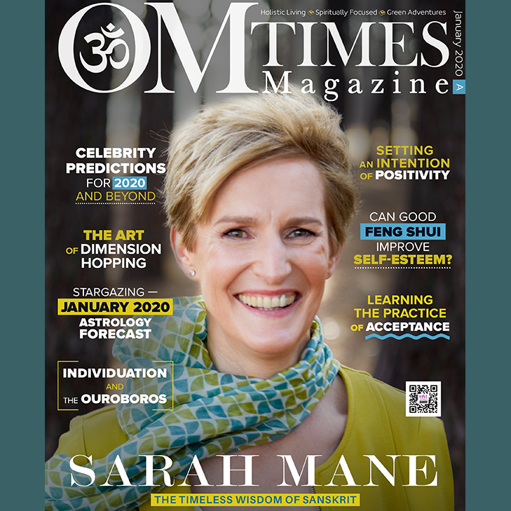 Sarah Mane - The Timeless Wisdom of Sanskrit - OM Times Magazine January 2020