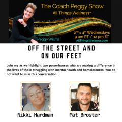 The Coach Peggy Show - All Things Wellness™ with Peggy Willms: Get Out of Your Head and into Your Running Shoes