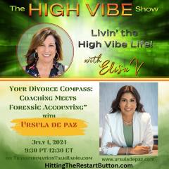 The High Vibe Show with Elisa V: Livin' the High Vibe Life!: Your Divorce Compass: Coaching Meets Forensic Accounting